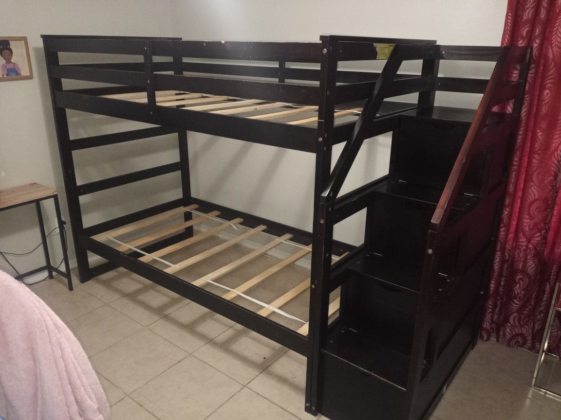 Wooden Bunk Bed