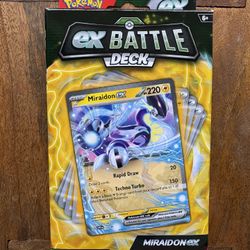 Pokemon Miraidon EX Battle Deck