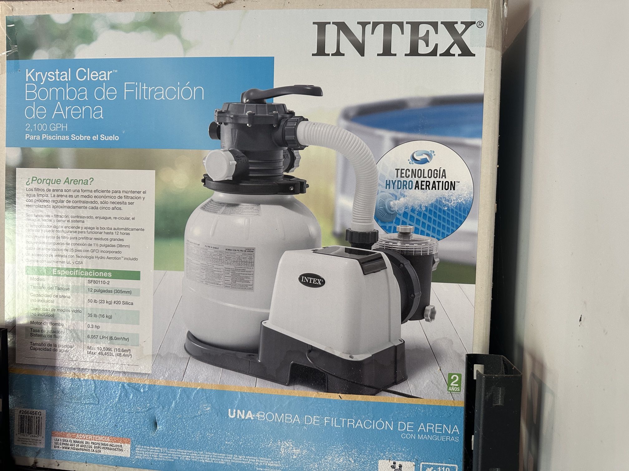 Pool Intex Sand Filter Pump