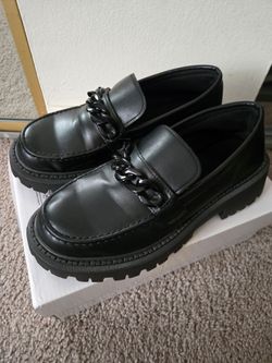 Women Black Loafers