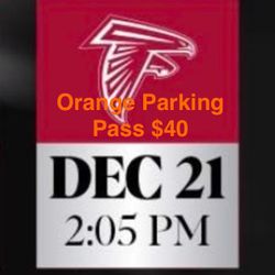 Orange Parking Pass To Cardinals And Falcons $40