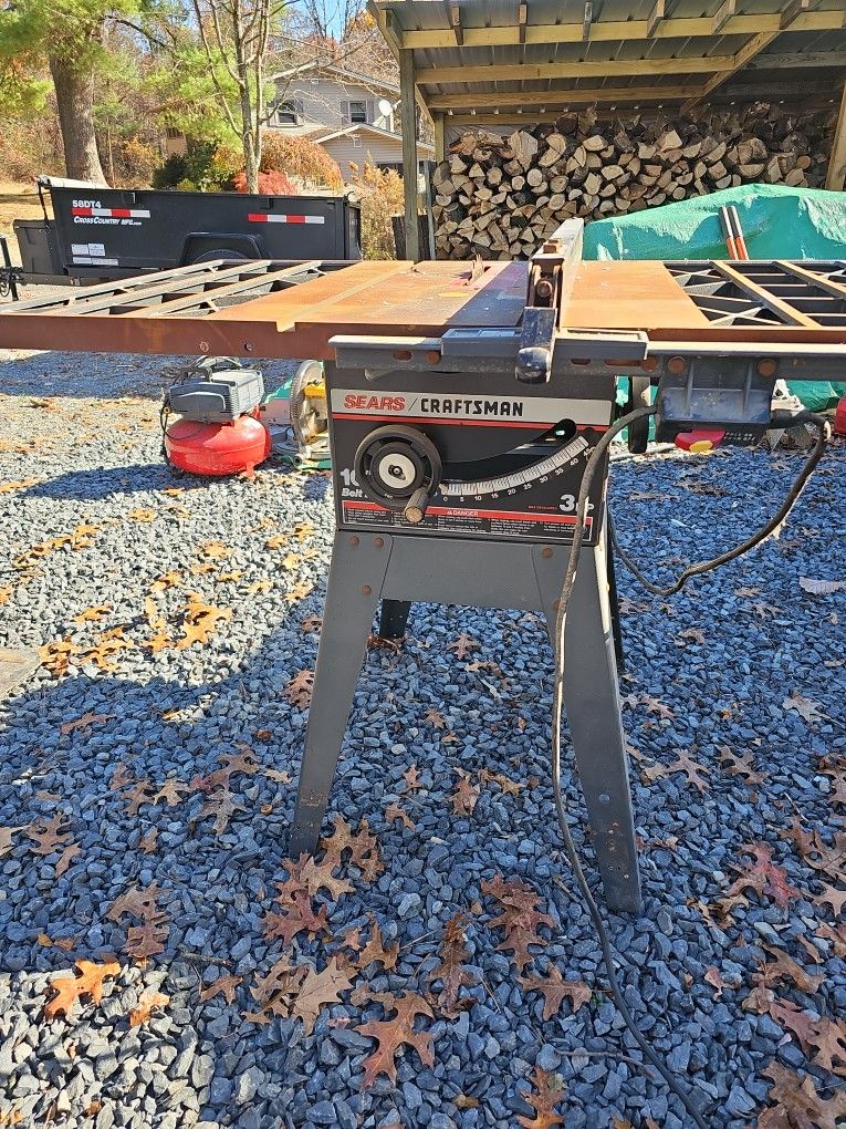 Table Saw Craftsman