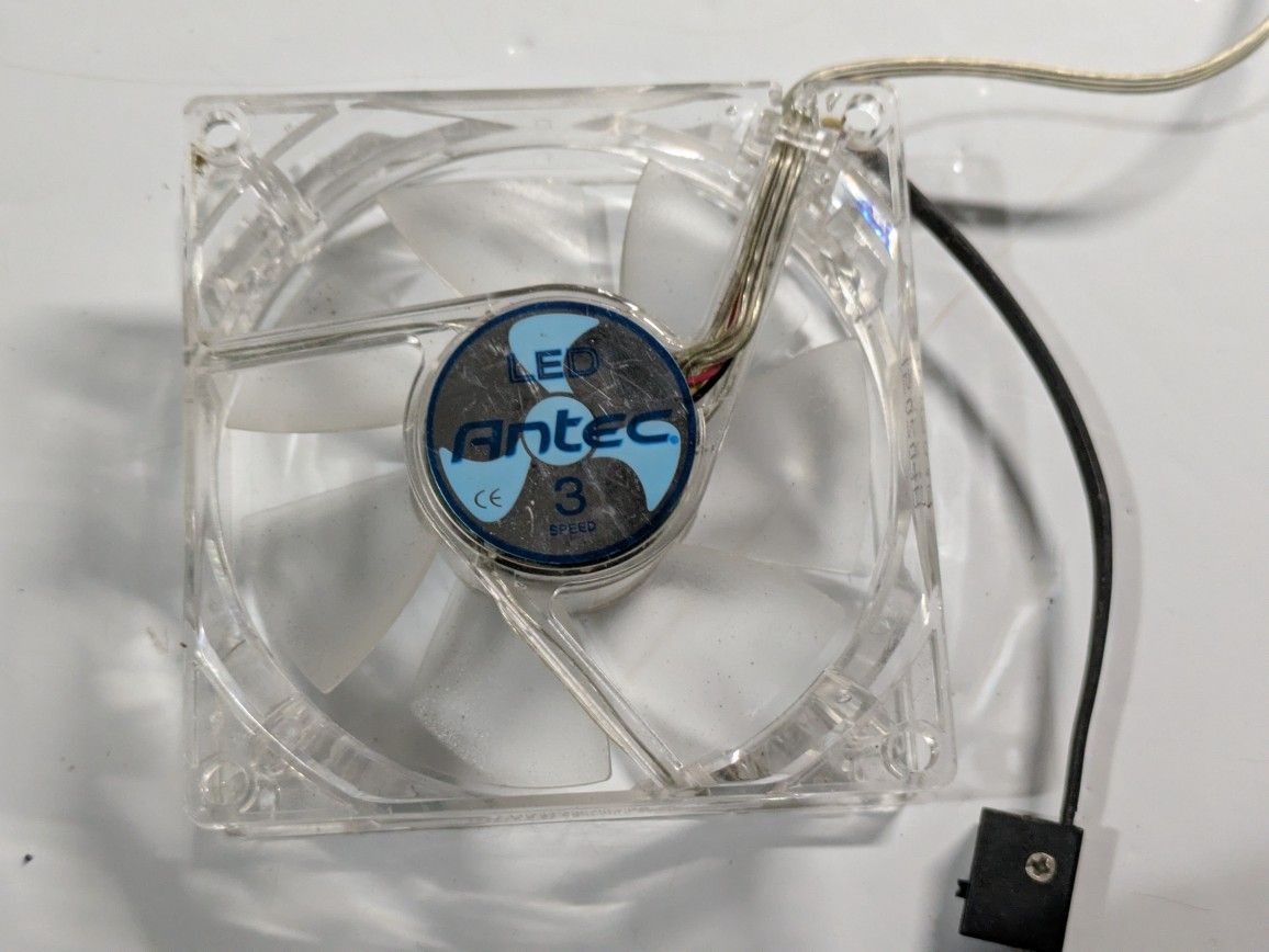 Antec Computer Fan LED Blue, Like New