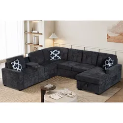 Brand New Modular Sleeper Sectional w/ Storage - 3 Colors Available