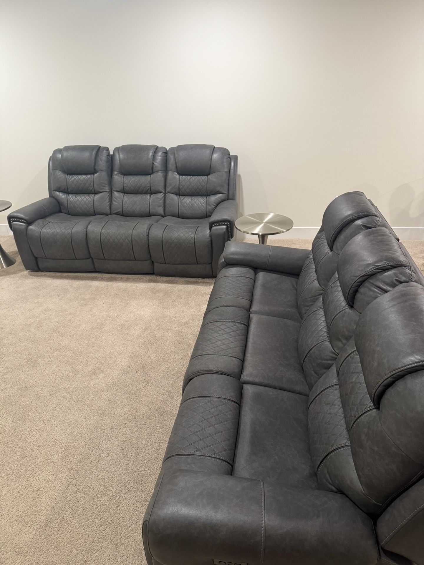 Leather Reclining Sofas