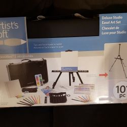   ((NOT AVAILABLE )) 🔥 DIABLA'z - NEW UNUSED - 101 Piece Artist S Loft Complete Art Studio Easel Set