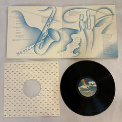 the crusaders / rhapsody and blues vinyl / mca-5124 / 1980 / G+