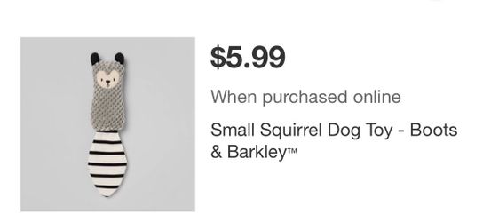 Dot toy, small squirrel, new