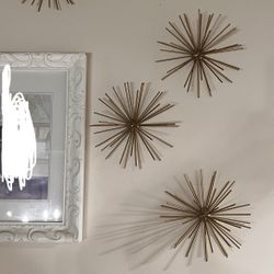 Home Decor Gold Starbursts