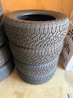 275/60R20 Goodyear Wrangler Trailrunner A/T Tires Chevy Gmc Llantas 20”