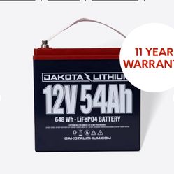 Dakota lithium 12V/54Ah