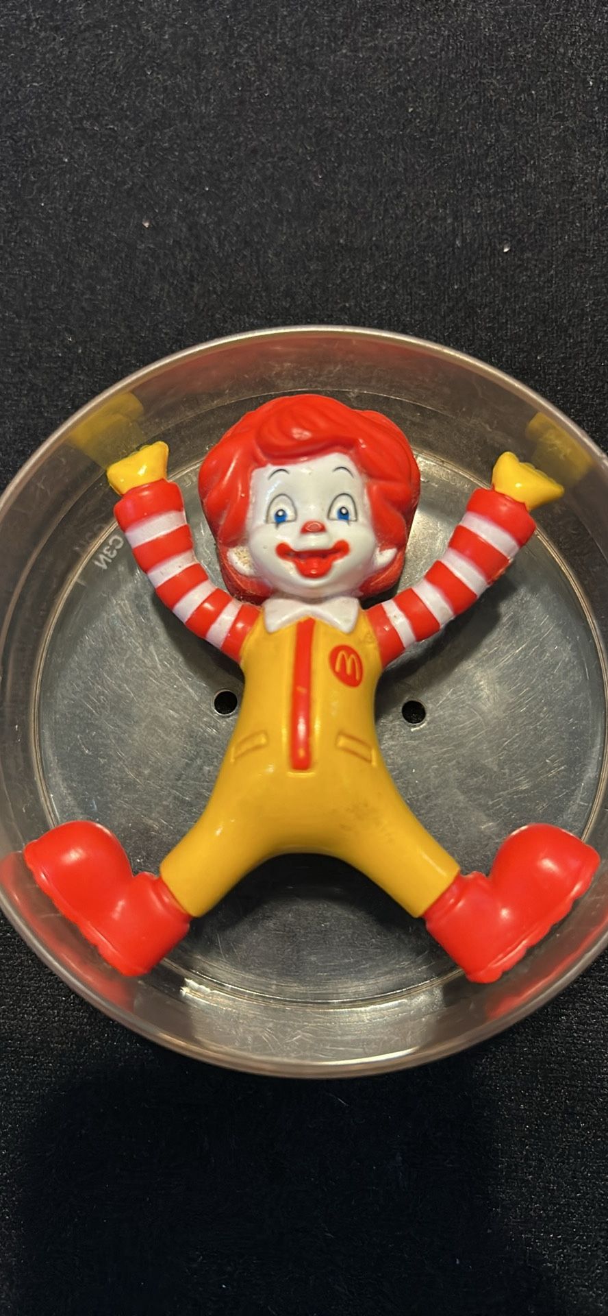 2007 Ronald McDonald Circle Rolling Toy