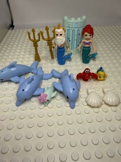 LEGO 43207  Little Mermaid Figs OnlyKing Triton, Ariel & More!See Description