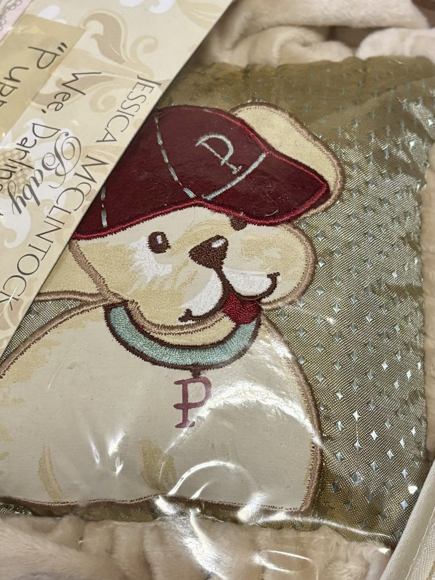 Jessica McClintock Baby Dog Puppy League Wee Darling Decorative Pillow