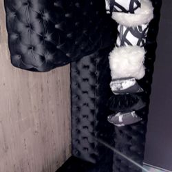 Sectional-Black-Double Chaise