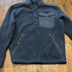Mens Fleece Pullover Size Large