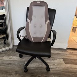 Office chair with massage functionality