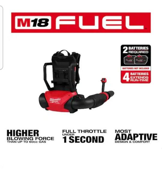 Milwaukee Backpack Blower Tool Only 3009-20