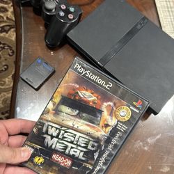 Sony ps2 slim bundle