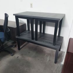 End Tables And Front Of The Couch Table