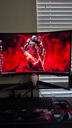 27 Samsung Curved Gaming Monitor..lc27g75