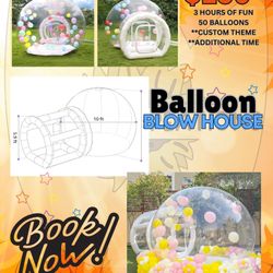 Balloon Blow House