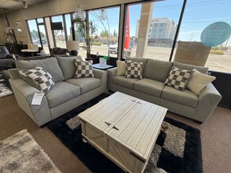 2 PC SOFA AND LOVESEAT