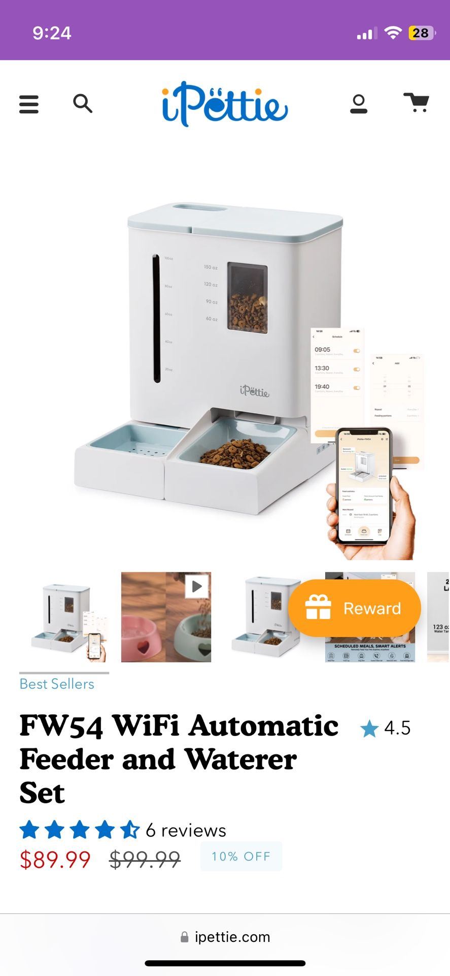 2 In 1 Pet Feeder 70$