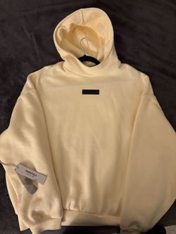 Yellow Essentials Fear Of God Hoodie Men’s Size M/L