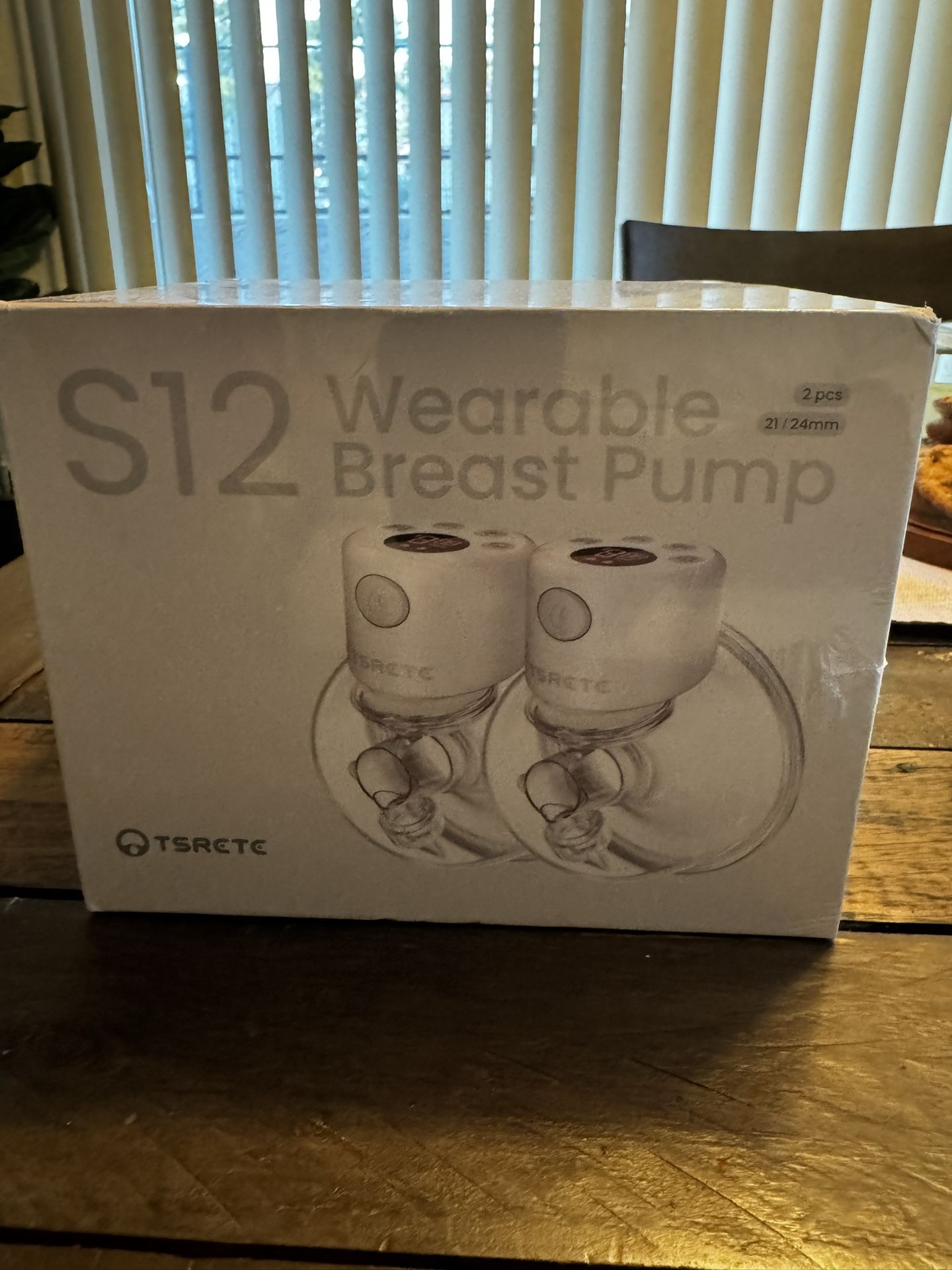 TSRETE Double Wearable Breast Pump, Electric Hands-Free Breast Pumps with 2 Modes, 9 Levels