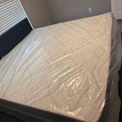 King Size Bed Frame With Mattress New Bedroom Furniture Bed Set Bed + Mattress + Boxspring Set Free Delivery King Size Bed 