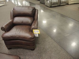 Hancock and Moore Austin Leather Roll Arm Chair - Dark Brown | Armchair