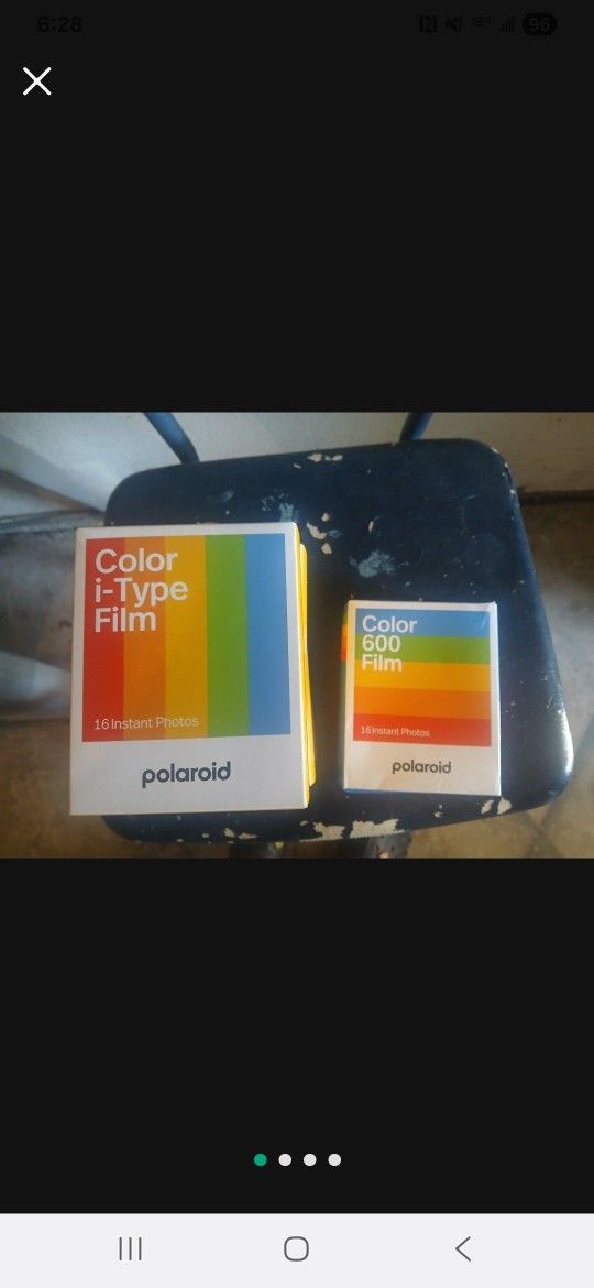 5 Brand New Polaroid Color Films 