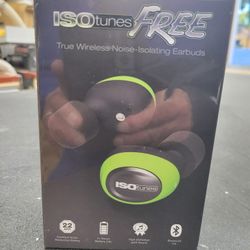 ISO Tunes Noise-Isolating Earbuds NIB 