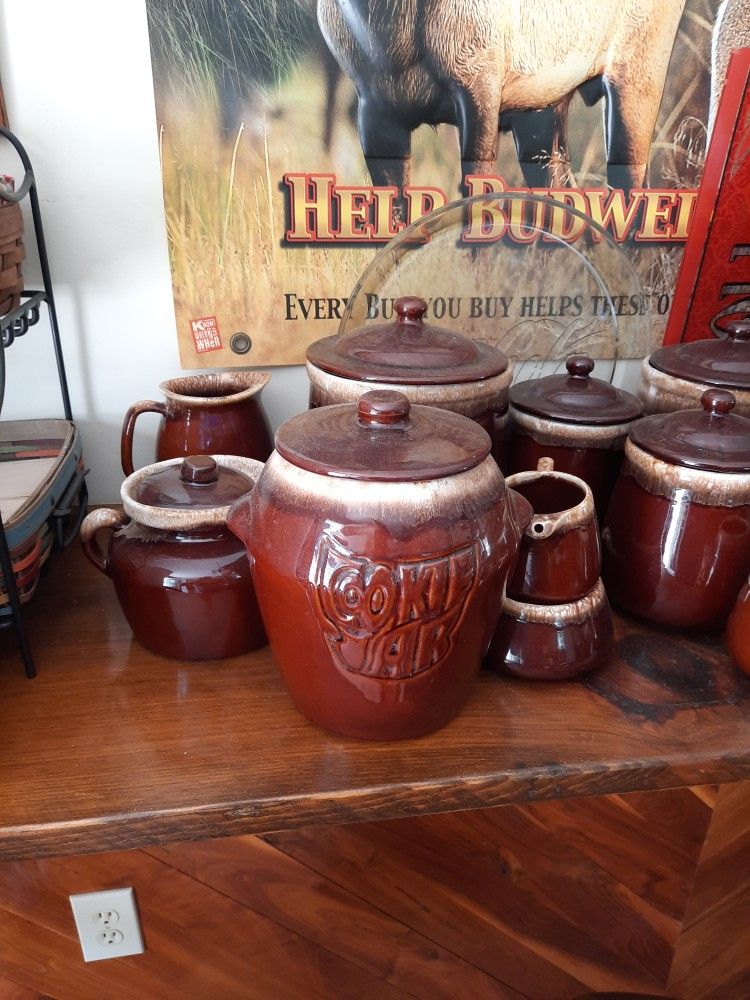 Mccoy Dishes, Cookie Jar Every Thing U See