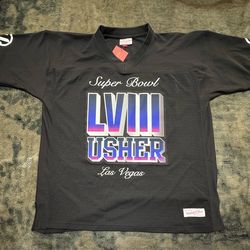 Usher Super Bowl jersey