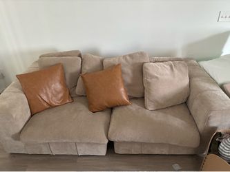 Brand new tan couch