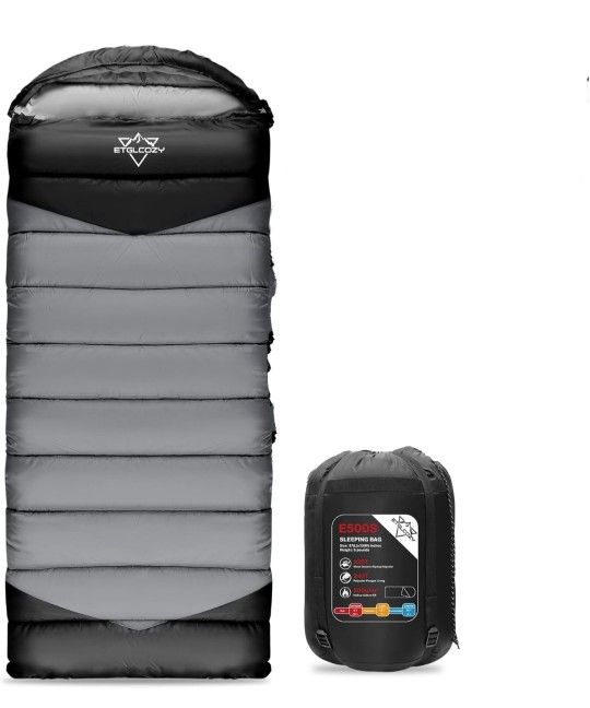 Etglcozy Sleeping Bags for Adults, Big& Tall