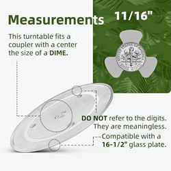 0230 Microwave Glass Plate 16 1/2" Replacement (delivery available)