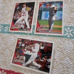 St.Louis Cardinals 2009-2020 Topps Baseball Cards Lot 
