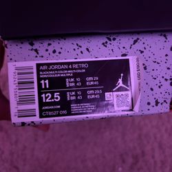 Jordan 4s Thunder Red