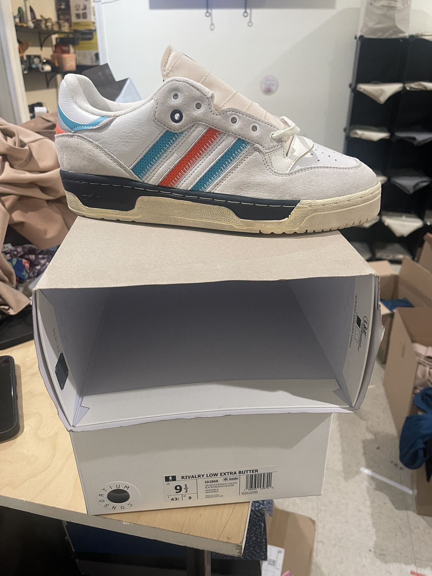 adidas Rivalry Low Extra Butter White