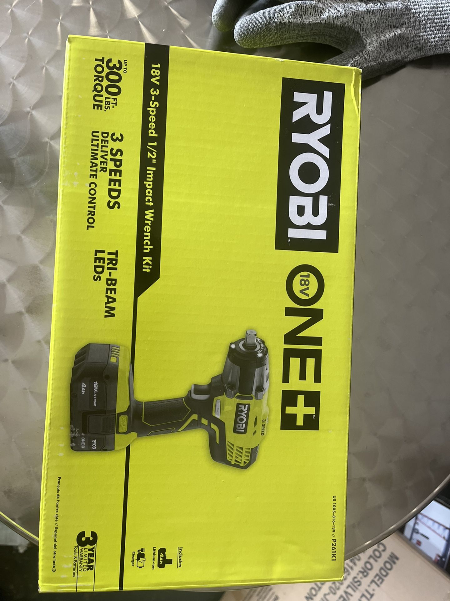 New 1/2 Impact With 4ah Battery