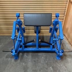 Near New Legend Fitness LeverEdge Unilateral Bicep Curl / Preacher Curl- Olympic Weight Plate Loaded