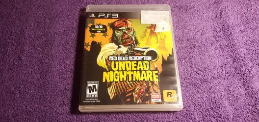 RED DEAD REDEMPTION UNDEAD NIGHTMARE PS3 GAME