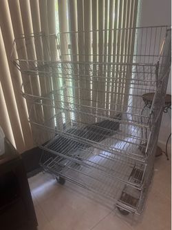 Metal storage racks