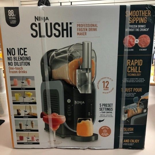 Ninja Slushie 5 In 1 Professional Frozen Drink Maker FS301 88 Oz