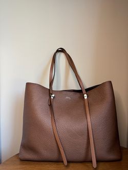 Polo Ralph Lauren Leather Tote Bag