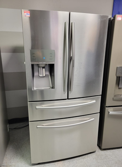 Samsung 4‑Door French Door Fridge – Stainless, Ice & Water