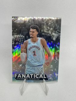 2025 Topps Chrome Victor Wembanyama Fanatical FAN-1 SSP Case Hit